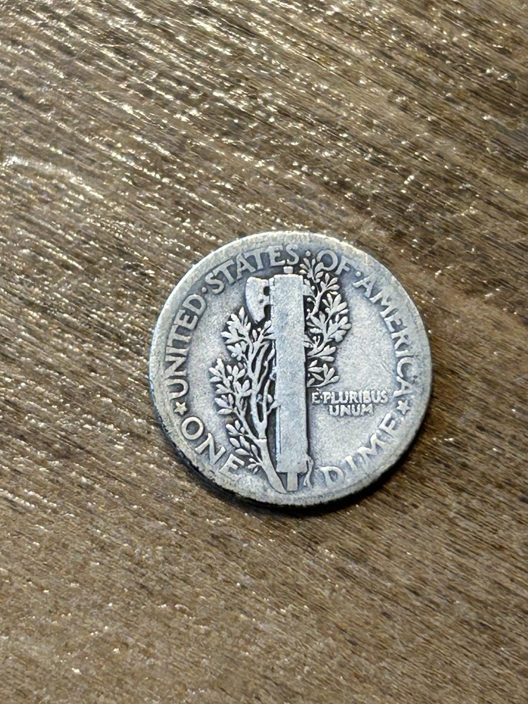 1924 Mercury Dime G+