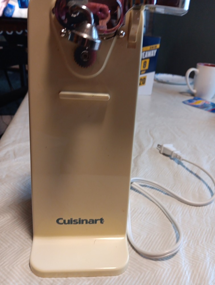 Cuisinart Deluxe Can Opener, White
