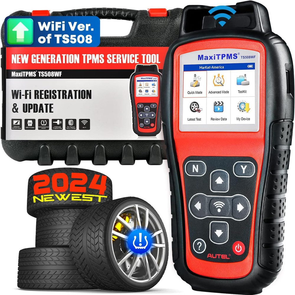 Autel MaxiTPMS TS508WF TPMS Relearn Tool TPMS Sensors Activate/Reset/Programming