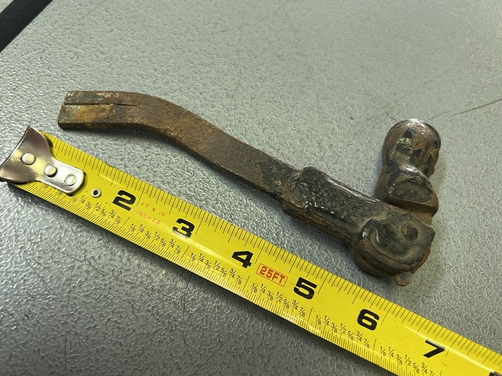 Antique Cast Iron Figural Window Shutter Lock