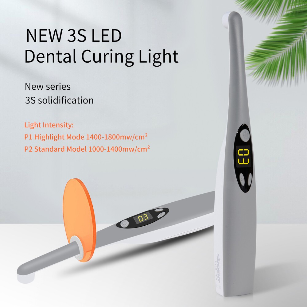Dental Cordless Wireless iLed Curing Light 3Second Cure Lamp Curing Light dr