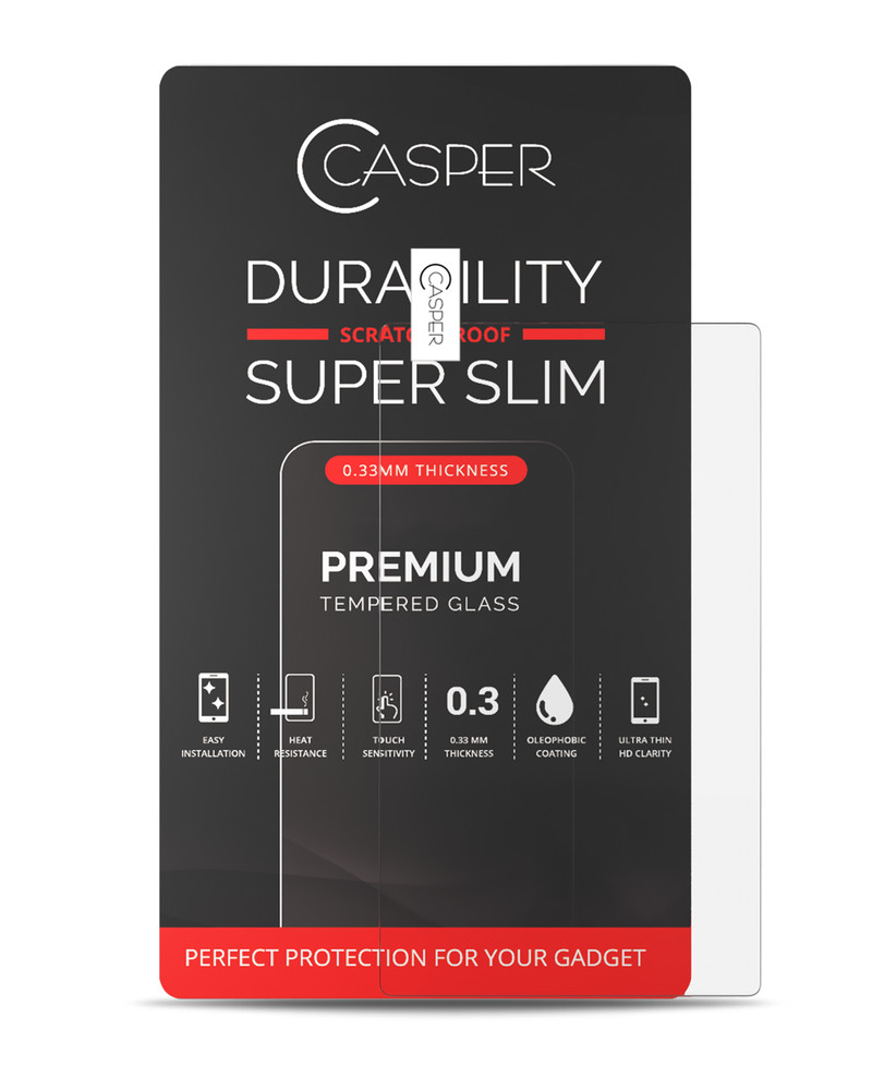 Genuine OEM Casper Tempered Glass for Microsoft Surface 3 (Retail Pack) (Clear)