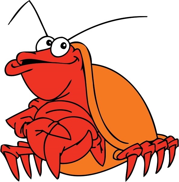 30 Custom Funny Red Crab Personalized Address Labels