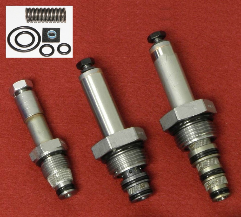 MEYER Snow Plow Valve Set + CrossOver Spring & Seal Kit, for E47  E57  E60 Pumps