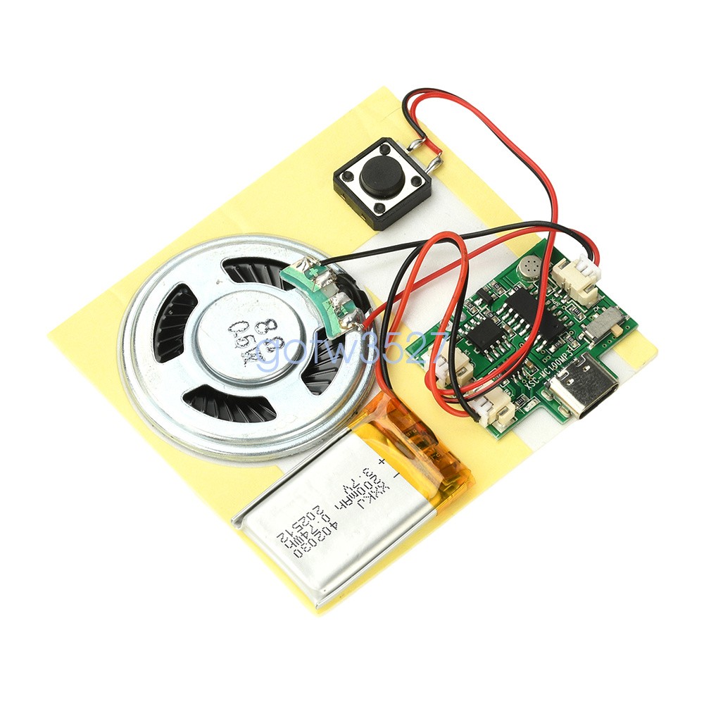 Lot Recordable Sound Module 8M MP3 Record & Play for Birthday Card DIY Projects