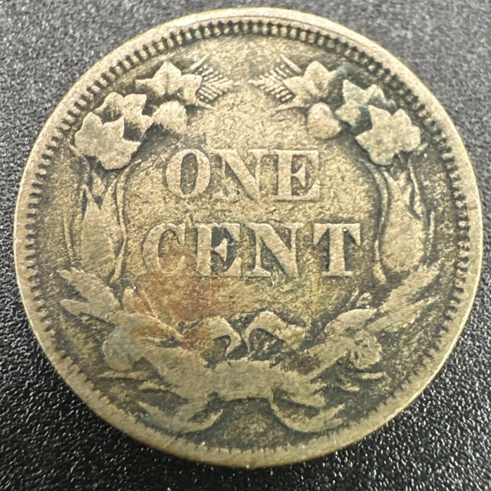 1858 Flying Eagle Cent Small Letters Fine