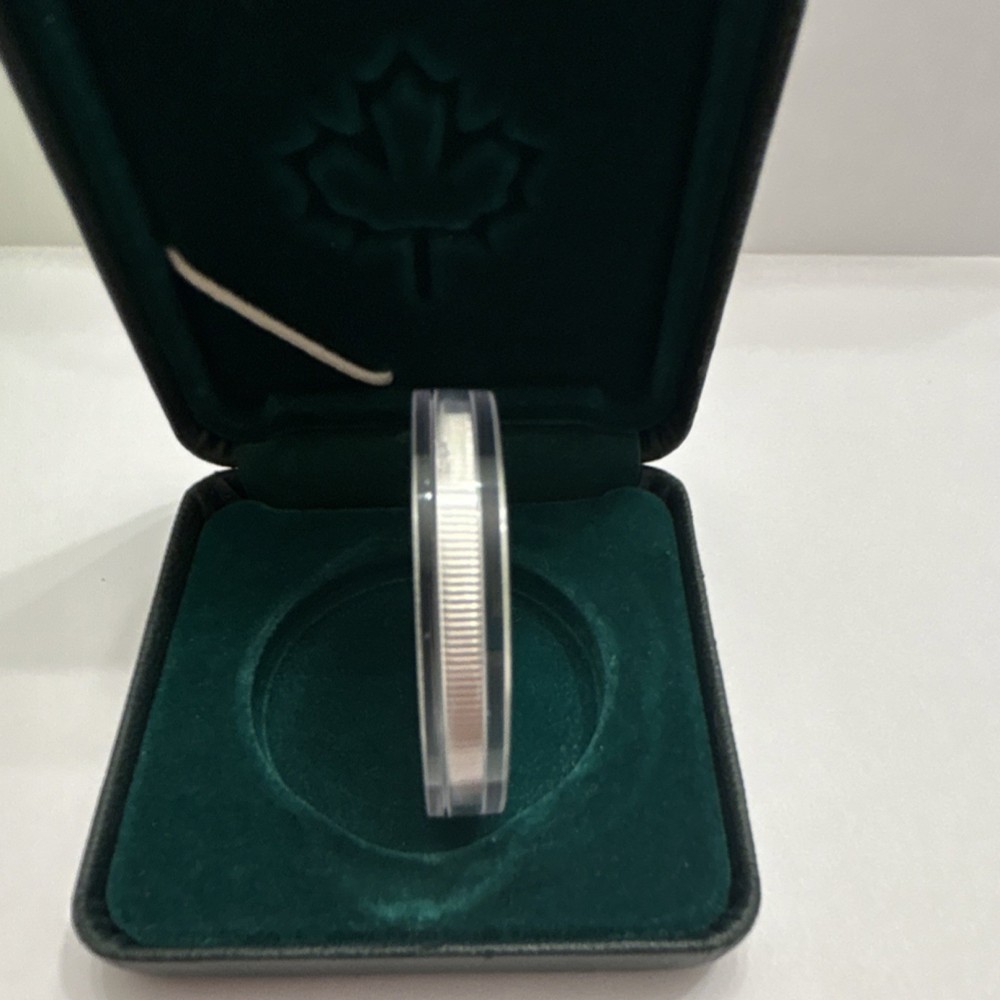 Canada 2003 Coronation Proof Silver Dollar w/ Case Certificate #27547