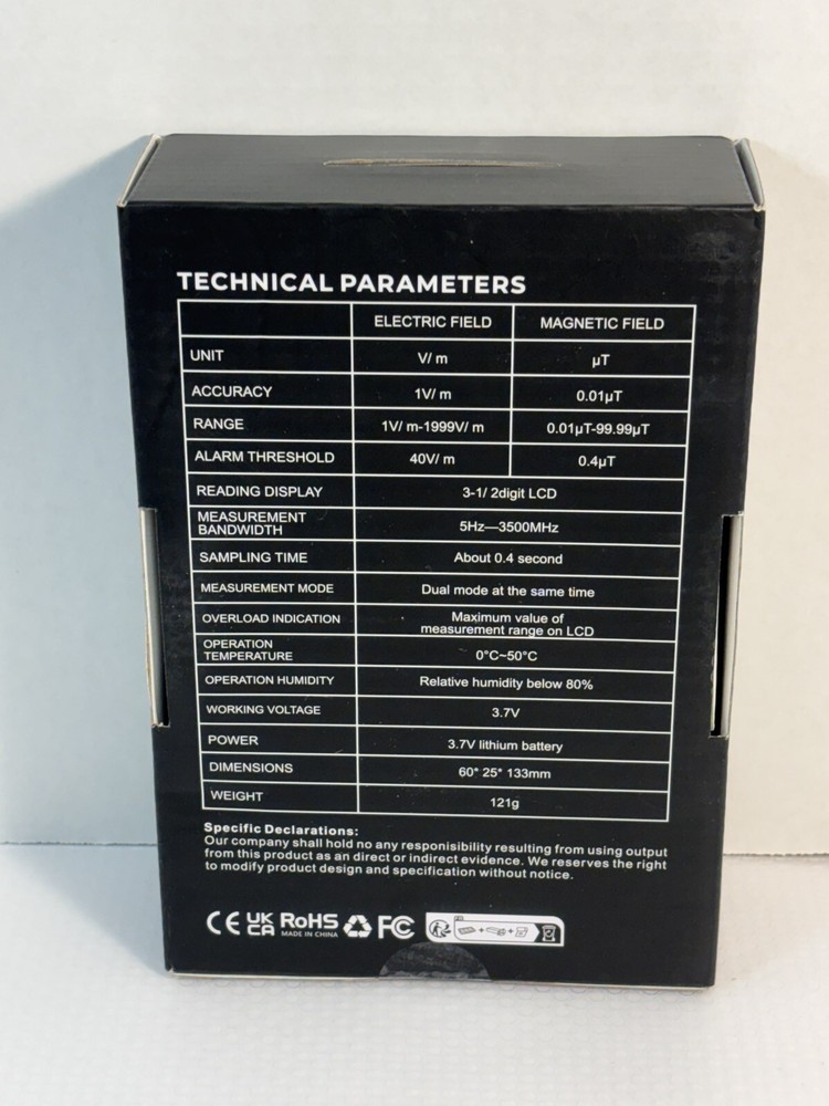 Erickhill EMF Tester RT-100