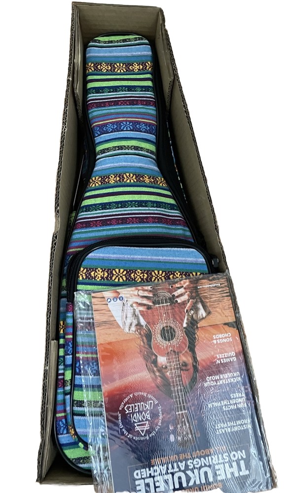 Bondi Ukulele Starter Kit With Soft Case Arcadia Mahogany Gift Idea Learner