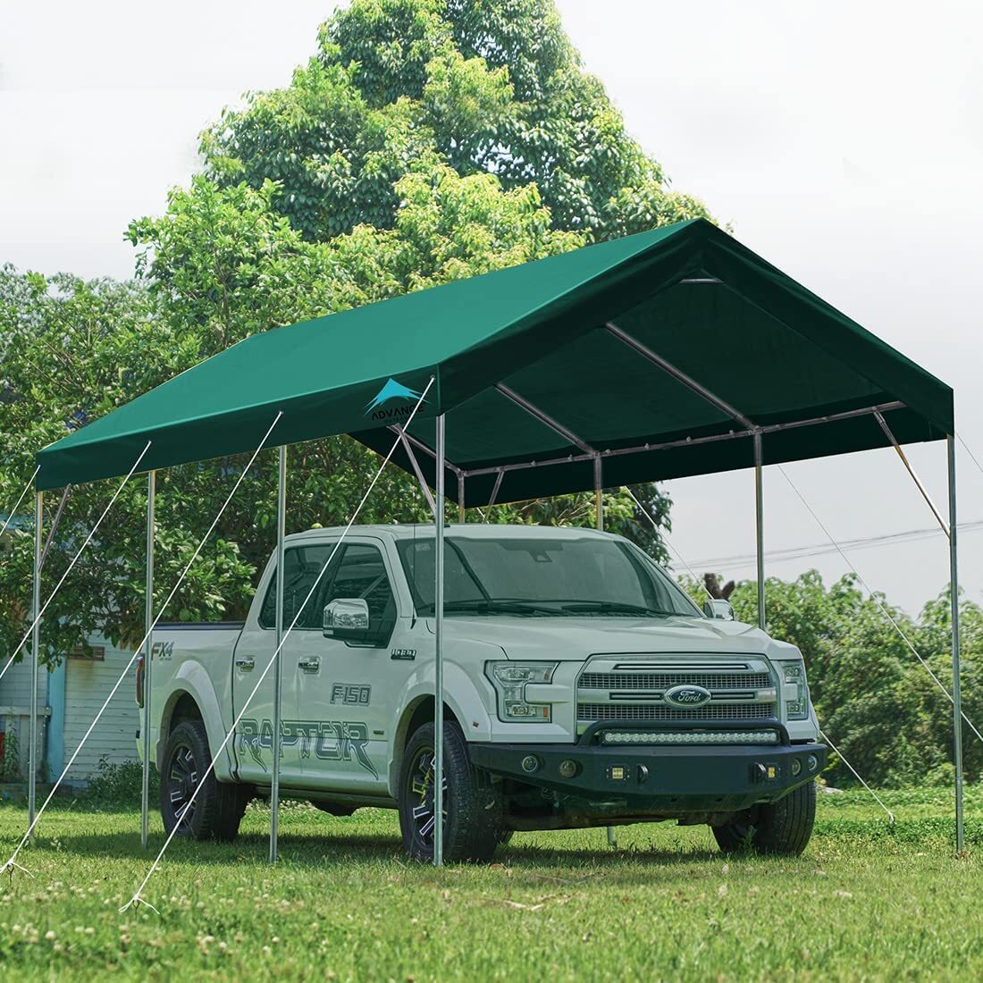 Advance Outdoor 12x20 Adjustable Carport Shelter Canopy