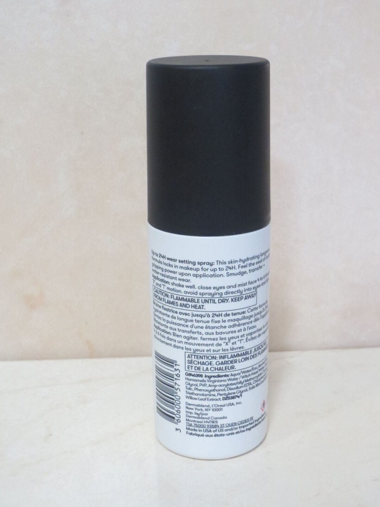 DERMABLEND LOCK AND LAST WTER-RESISTANT SETTING SPRAY 3.4OZ