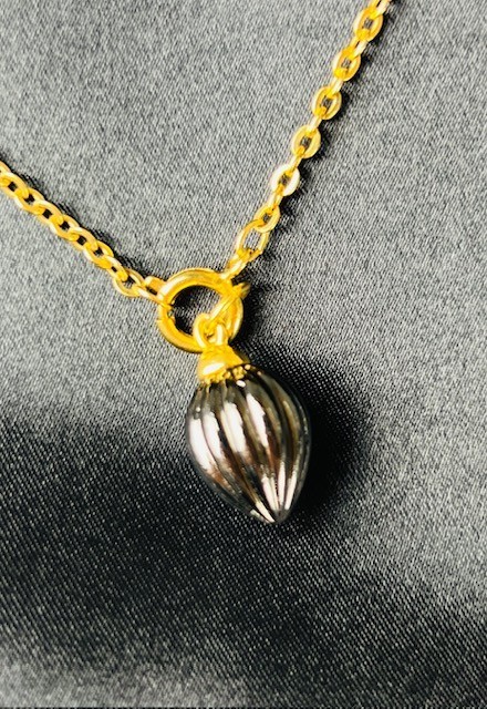Joan Rivers Faberge Egg Charm Necklace