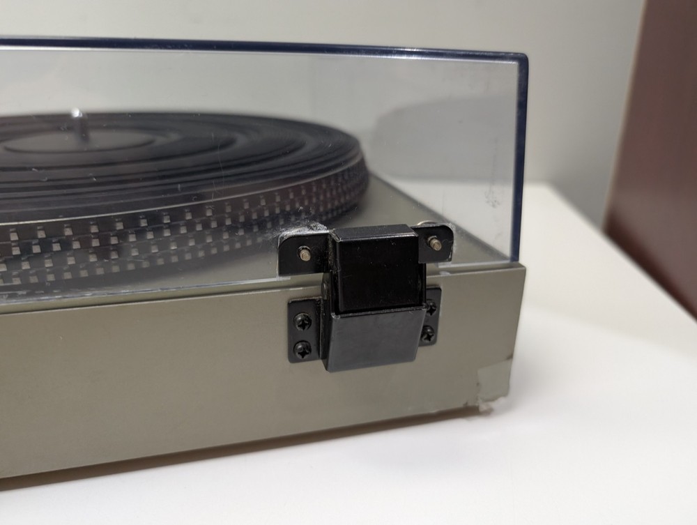 Technics SL-23 Turntable Pioneer Headshell Tested Working