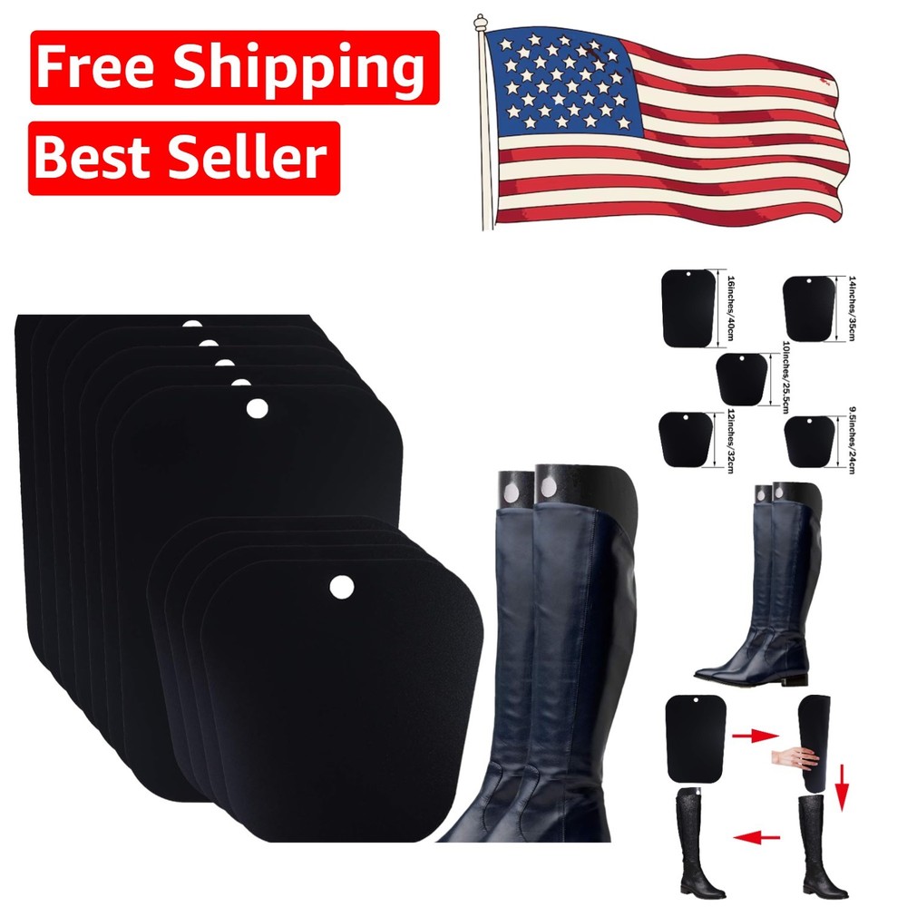Versatile Boot Support Insert – 10-Inch Size for All Boot Types, 10 Pieces