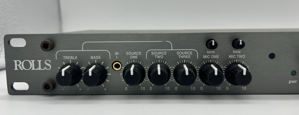 Rolls MA2355 Rack Mount Mixer/Amplifier