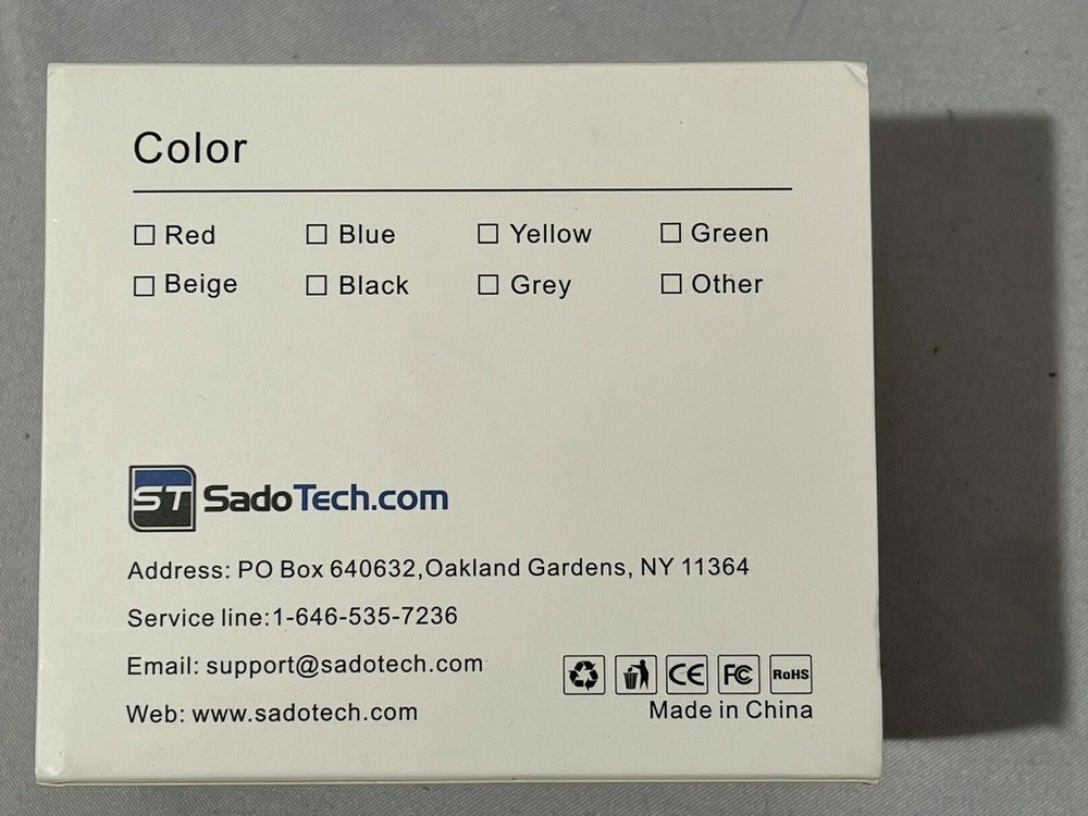 SadoTech.com Model C Wireless Doorbell Fixed Code C Series Preowned 