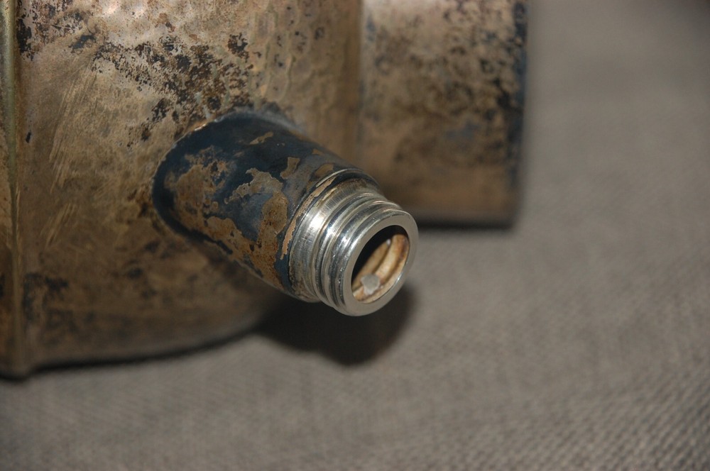 1920's Bernard Rice's Sons Apollo #3639 Hammered Silverplated Pitcher