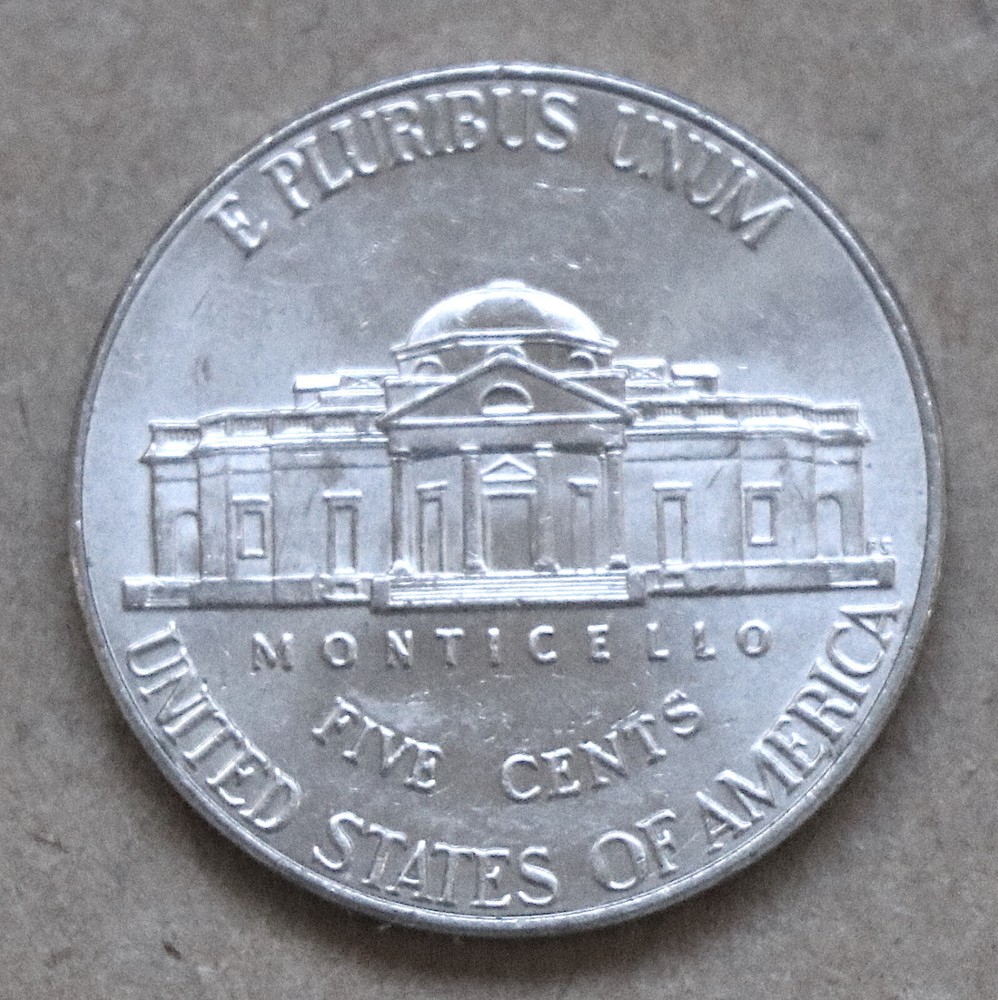 2011 D Jefferson nickel circulated