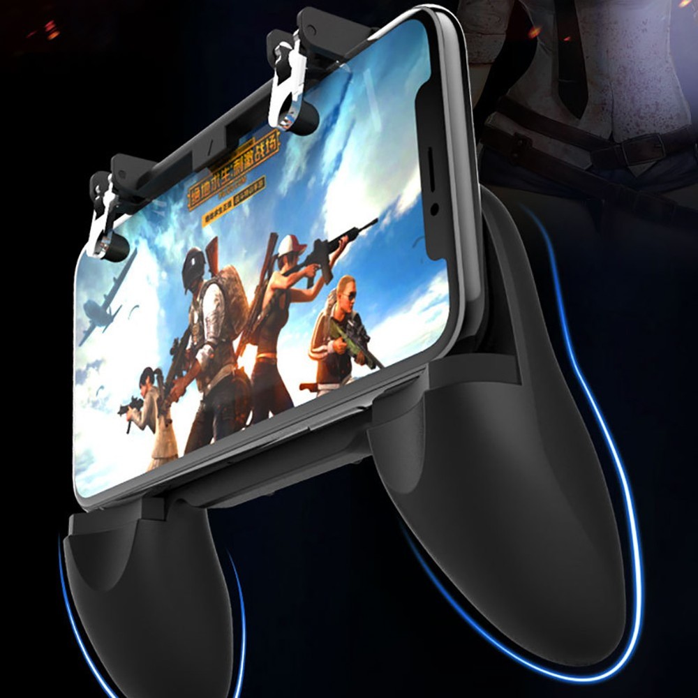 Mobile Phone Game Controller Gamepad Joystick Fire Trigger For PUBG Fortnite