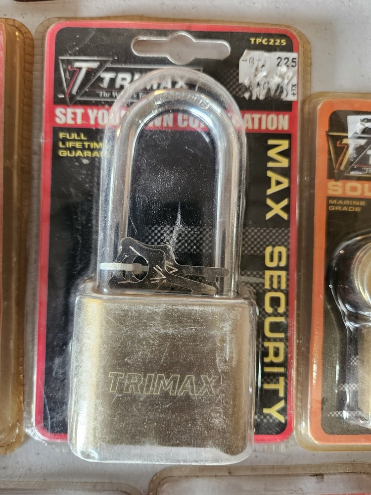 Padlock Assortment Trailer And Hitch Locks