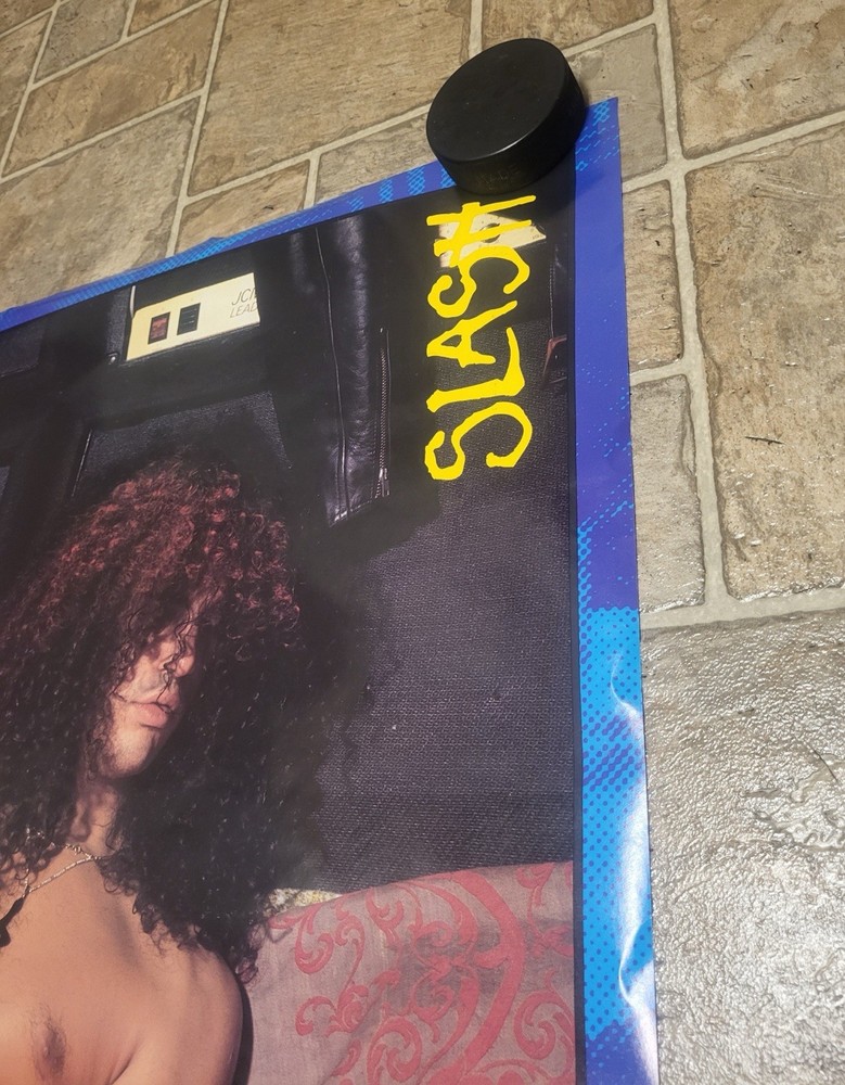 Vintage Slash Poster Guns N Roses 1991 22.5” x 34.5”