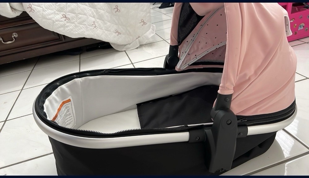 Mockingbird Bassinet ONLY Single to Double Stroller 2.0 Pink