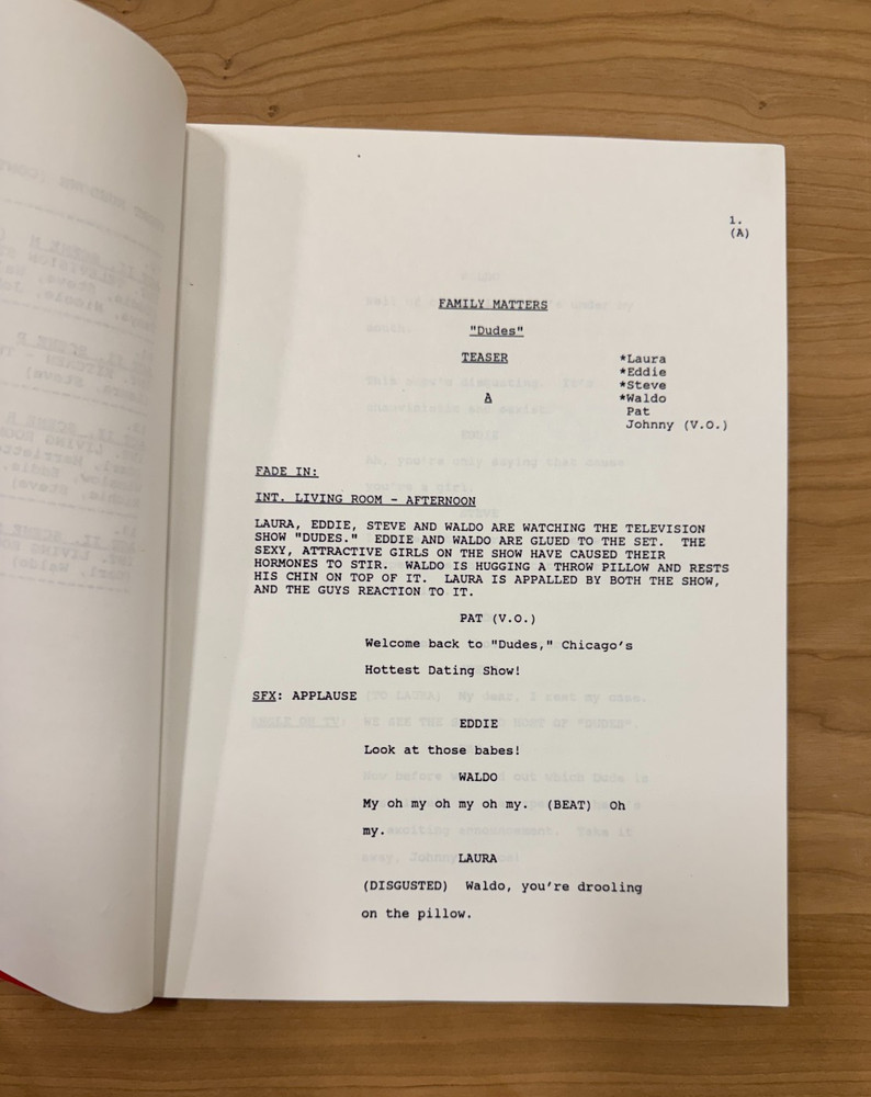 Family Matters TV Show Script