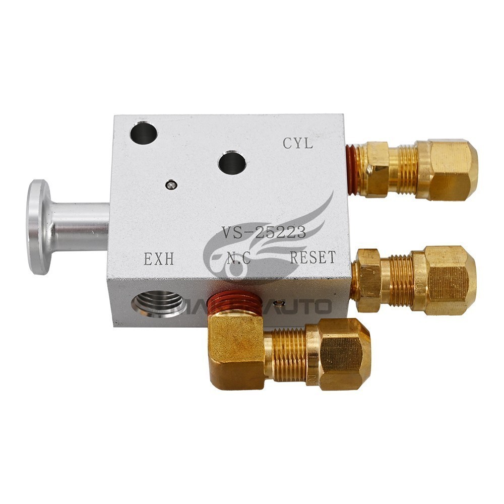 1Pcs 3-Way Auto Reset Valve w/Fittings For Hendrickson VS-25224 334-1846