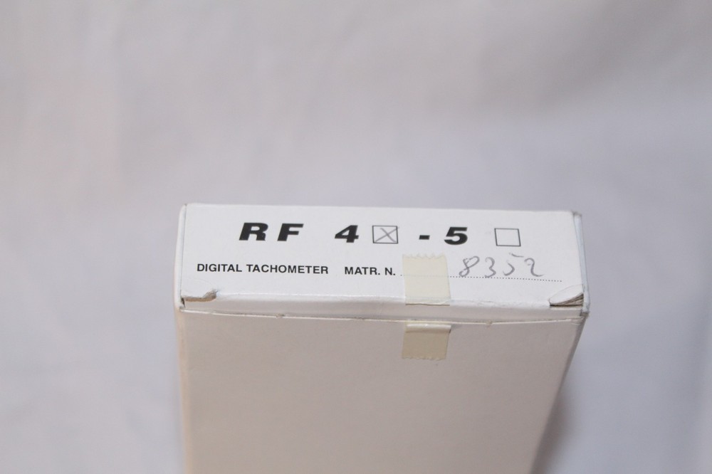 NEW Tachometer Revco RF4 with Cable Signal Code 8352