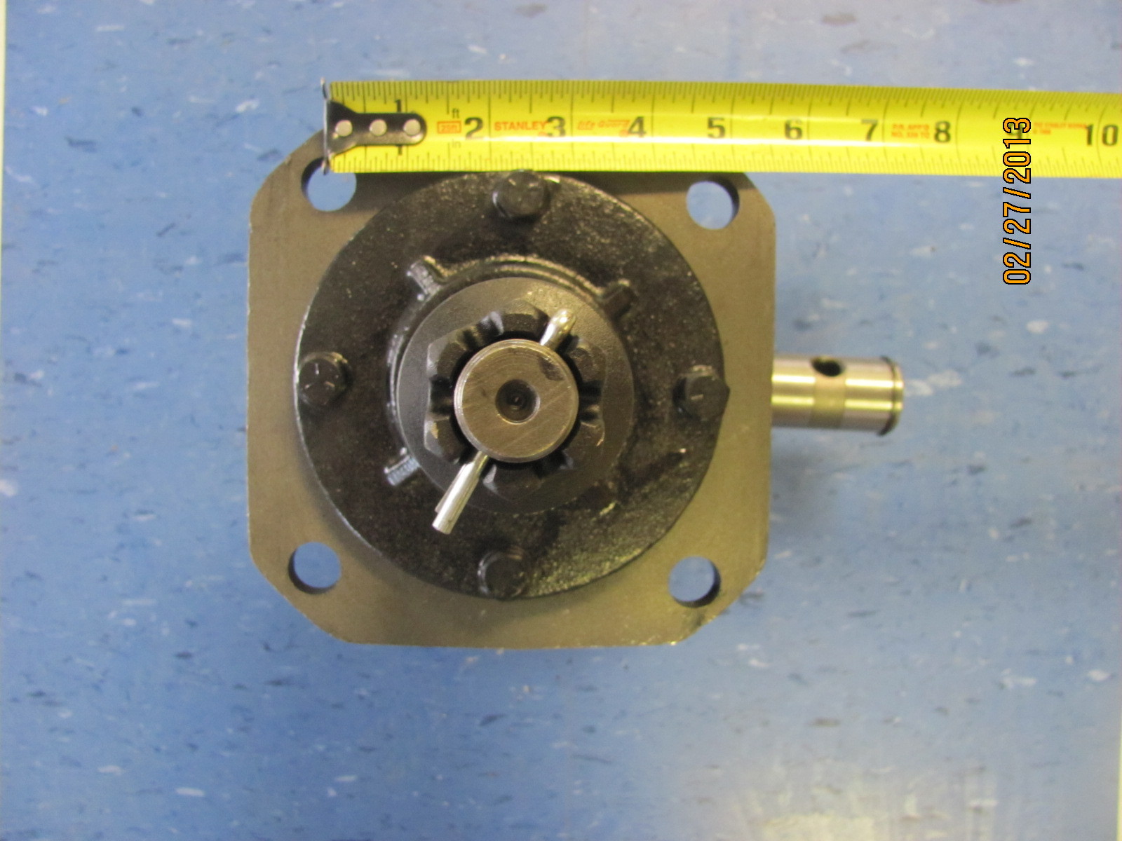 REPLACES KING KUTTER 184005 40HP GEARBOX- SHEARPIN WITH 12 SP. OUTPUT-FREE SHIP