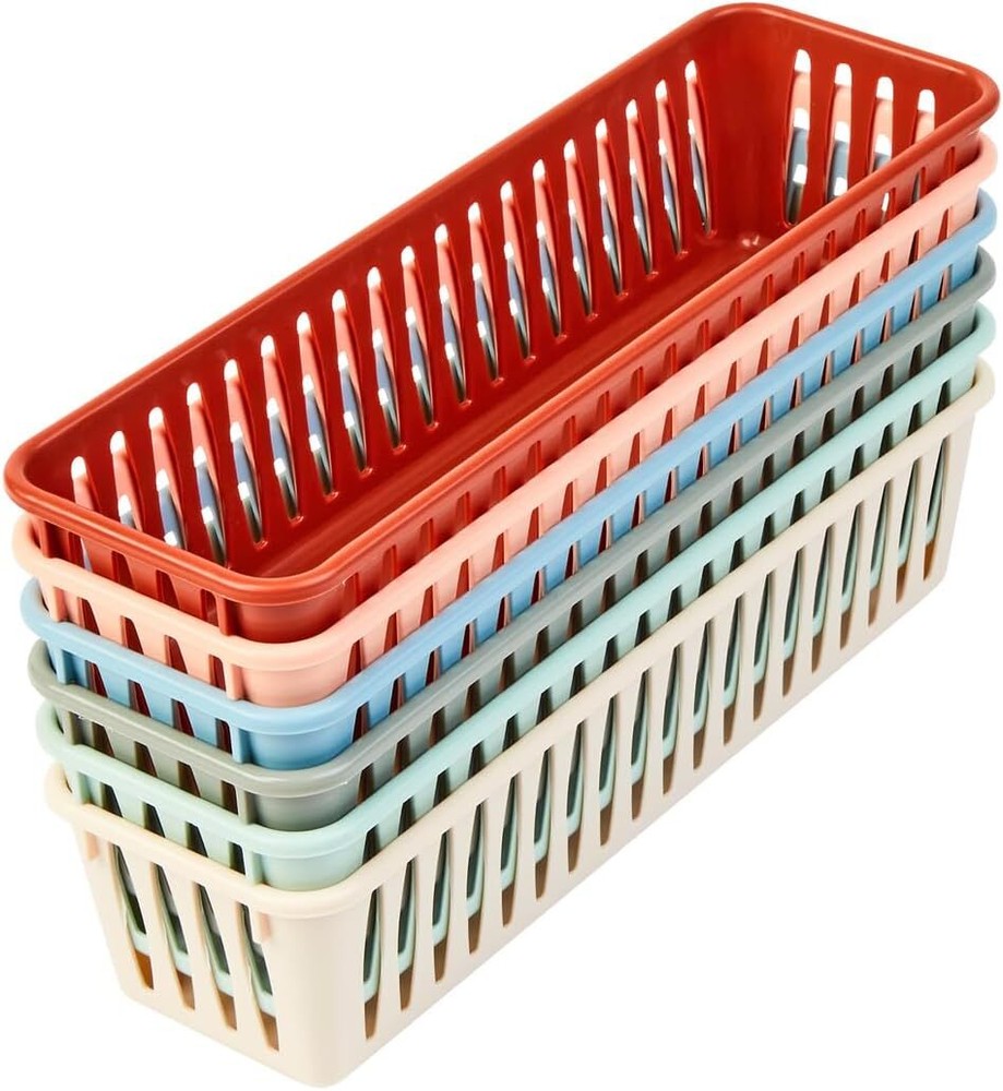 Pencil Baskets - Set of 6 - Boho