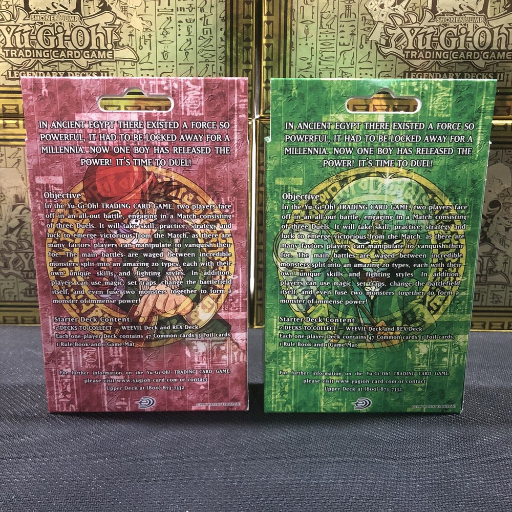 YOUR PICK Yugioh Custom Replacement Box w/custom stickers READ DESCRIPTION