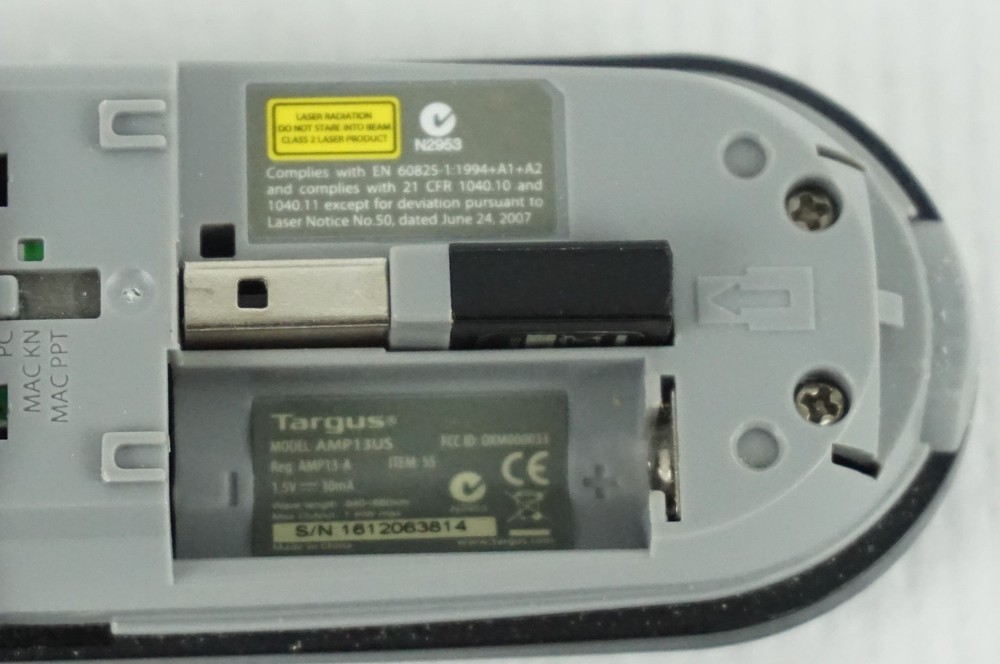 Targus AMP13US Presenter Remote Control with USB