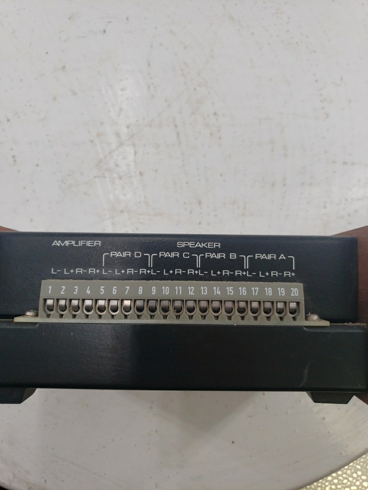 Niles Sps 1 Speaker Selector Box Switch Audio