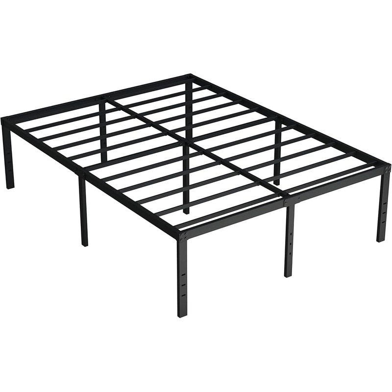 Metal Bed Frame Full Size Multi-Angle Support Easy Assembly Under Bed Storage US