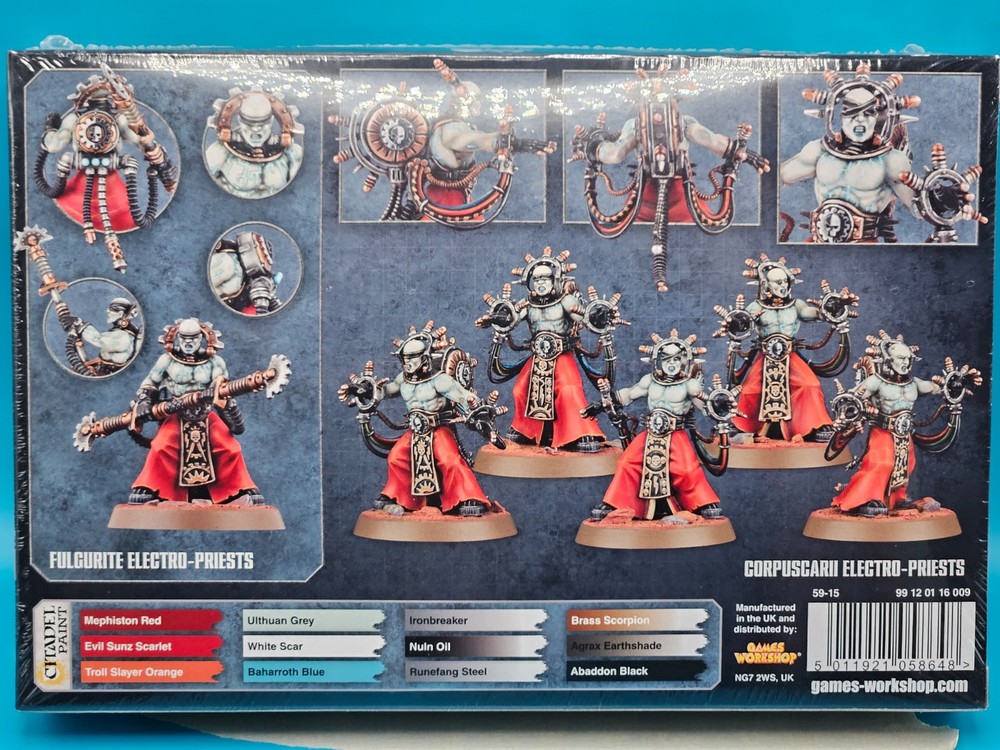 Electro-Priests Warhammer 40k Adeptus Mechanicus NIB