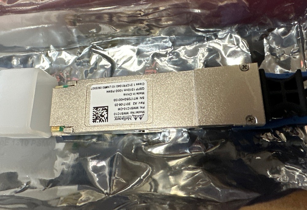 Mellanox LinkX MMS1C10-CM QSFP28 Active Optical Network Module