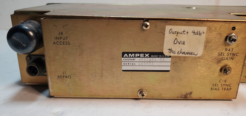 Ampex AG-440 Preamp Module for Ampex Reel Tape Machine (#3)