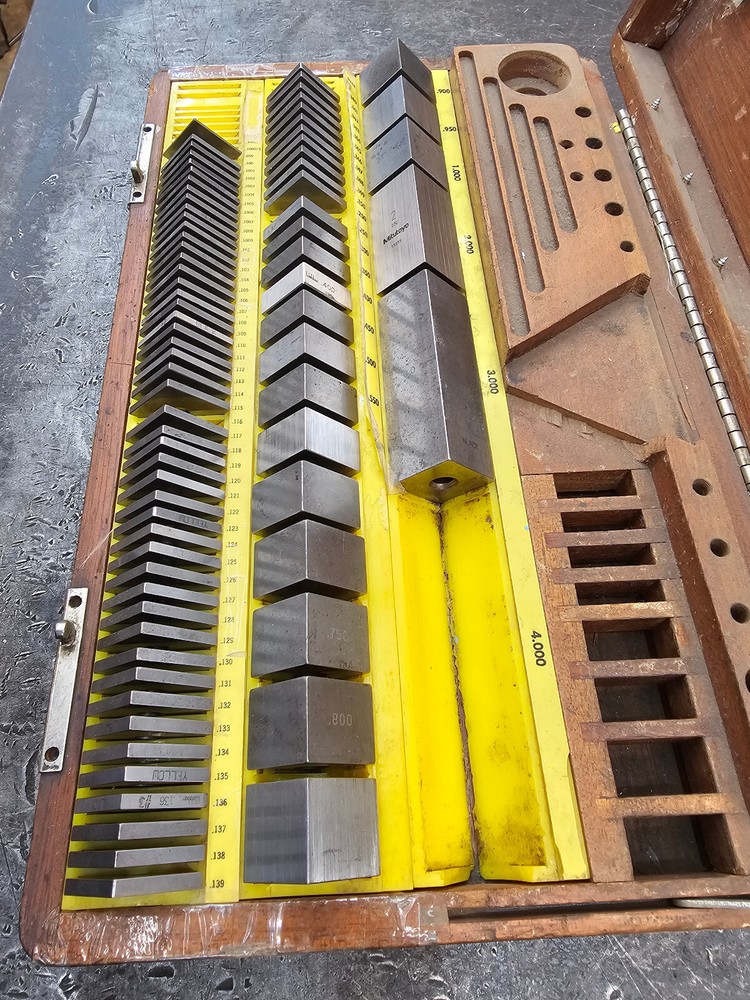 DoAll Gage Blocks Calibrated 2020. Some missing/replacements.