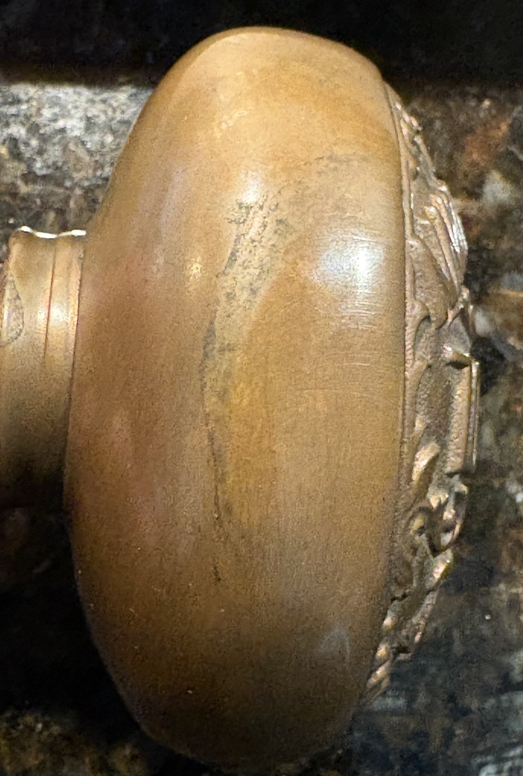 RARE Williamstown PA Public School Brass Door Knob