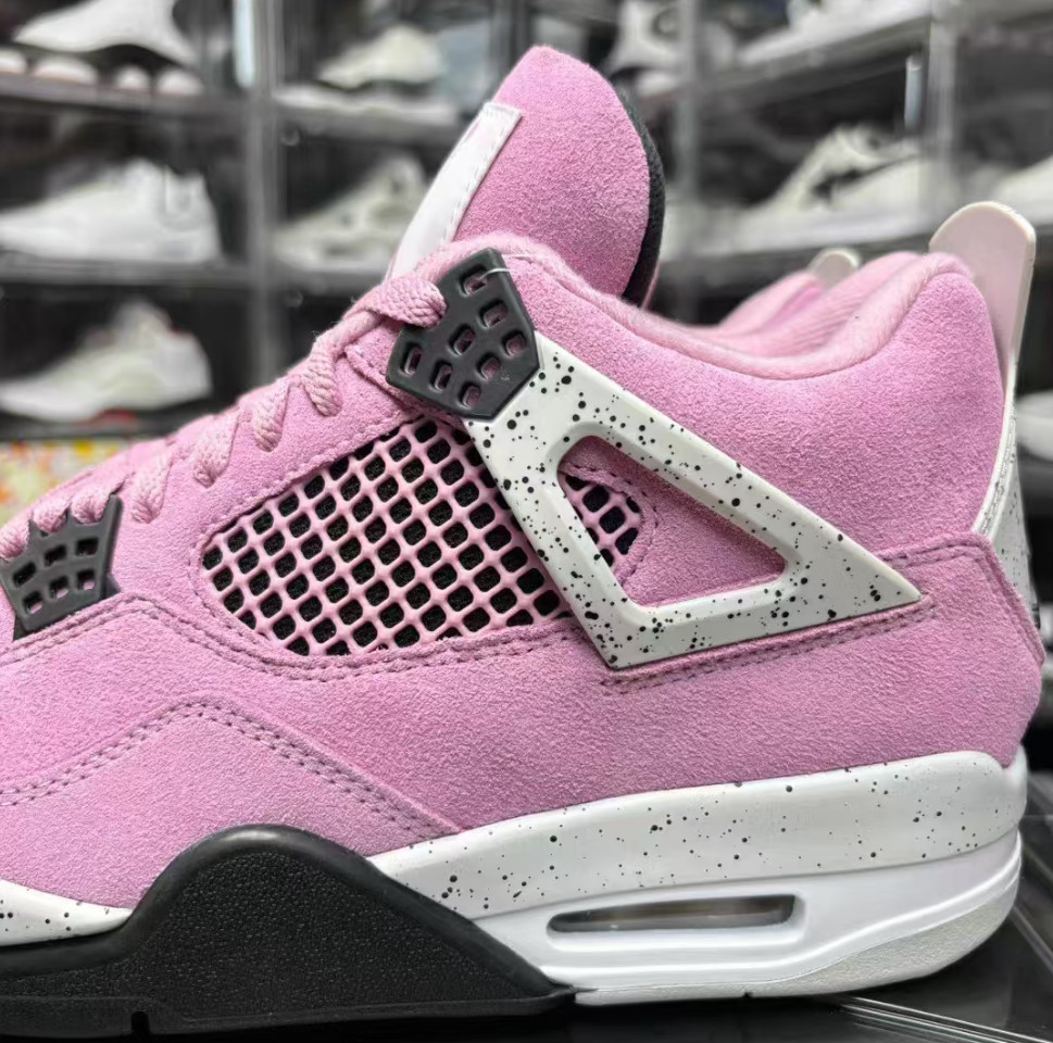 Jordan 4 "Orchid" Mid Top Retro Women's and Men's Basketball Shoes US 5-12