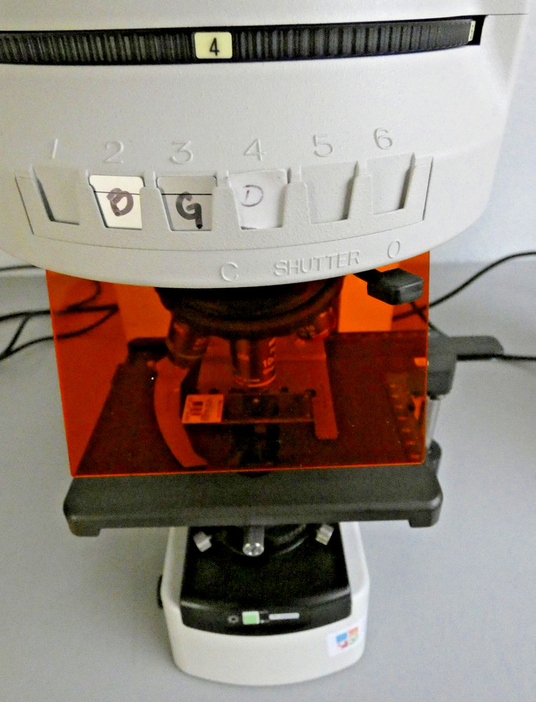 Nikon Eclipse 80i Microscope. Epi-Illumination Attachment + Intensilight C-HGFI