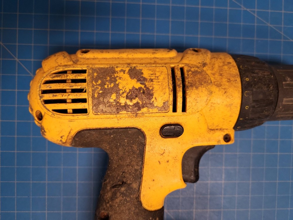 DeWalt Cordless Drill Driver Power Tool Yellow Compact Handheld DIY Project