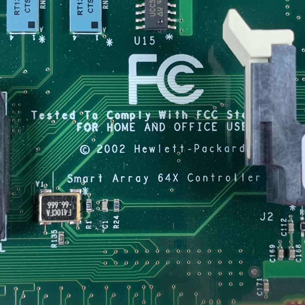 HP Smart Array 6402 Controller PCI 133 Agency Series EOB022 with Disks