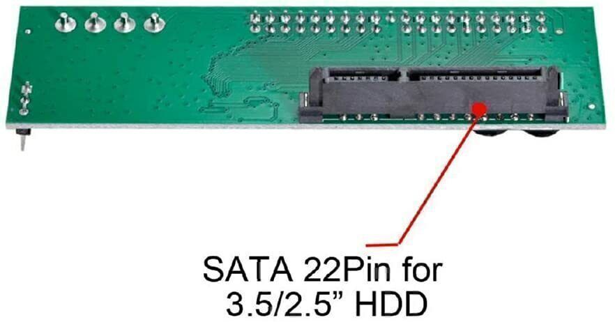 IDE/EIDE/PATA Computer to SATA Hard Drive Interface Converter Adapter PC Mac AM*