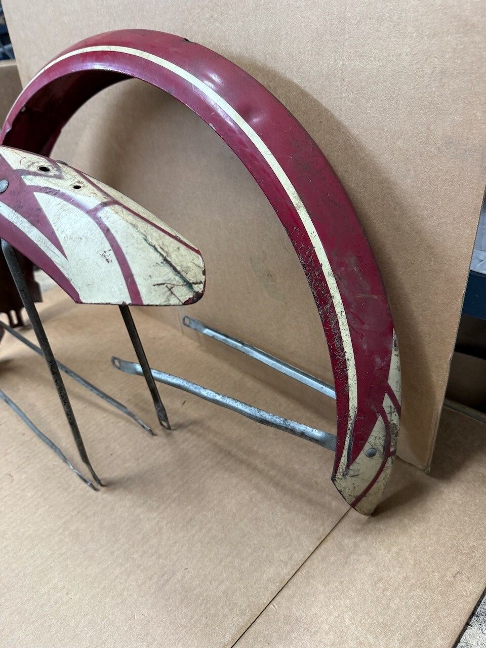 Monark Prewar Mens 5 Bar 26" Bicycle Fender Set