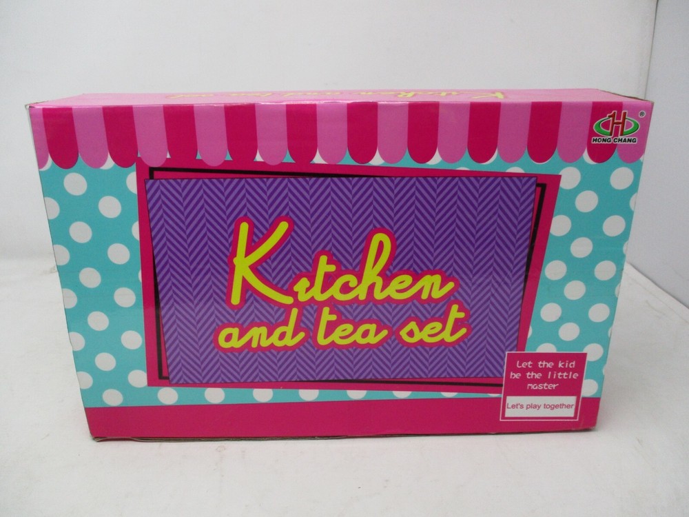 Polka Dot Kitchen & Tea Set 11 Pieces Multi Colored