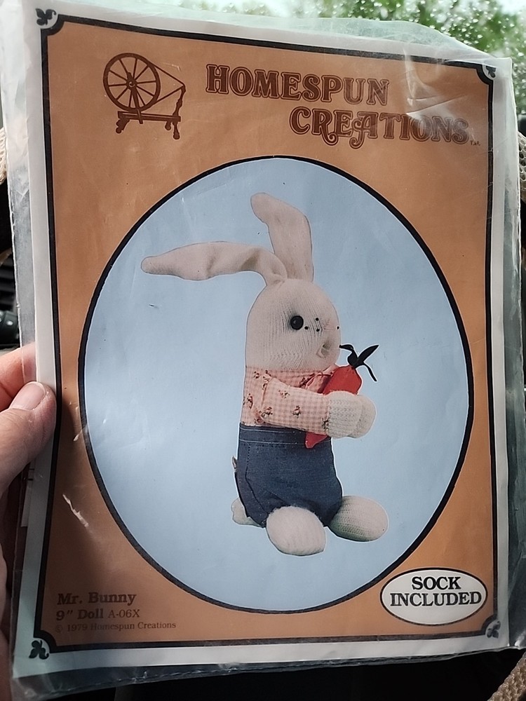 Homespun Creations 1979 Mr. Bunny Pattern