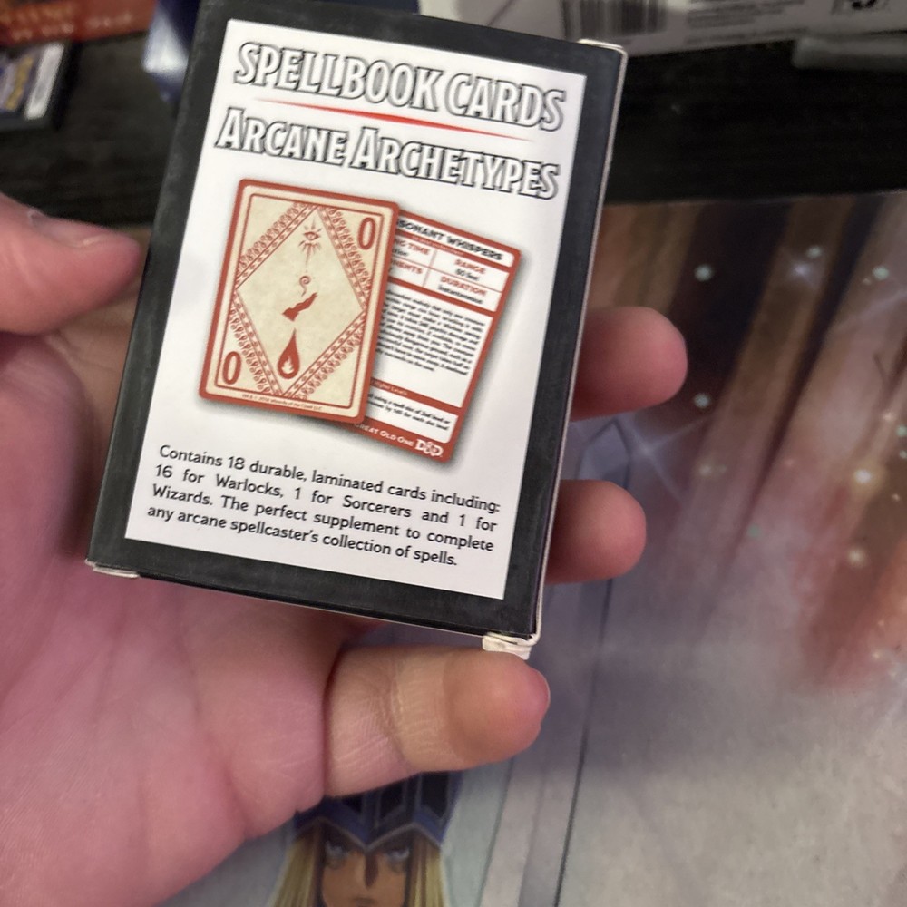 GF9 D&D Spellbook Cards - Arcane Archetypes EX/NM