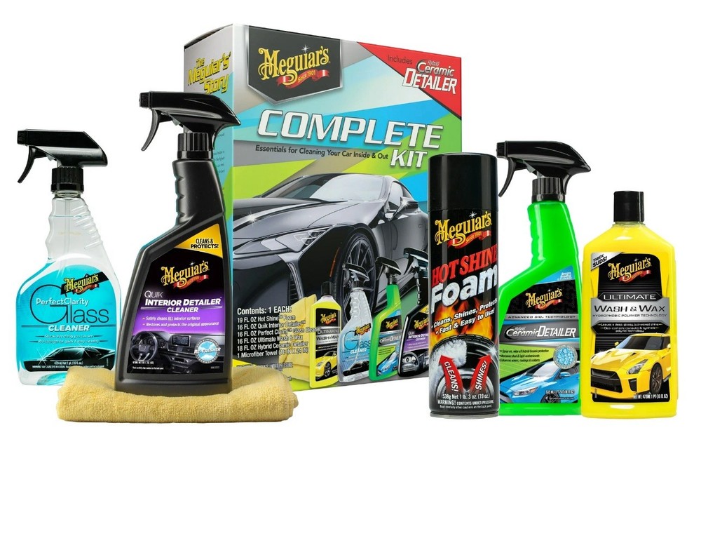 Meguiar's Complete Car Care Detailing Kit • #G55208